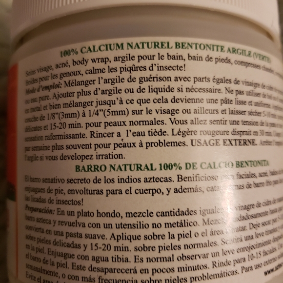 Aztec Secret Indian Healing Clay 1 lb. - Picture 2 of 3